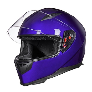 Foto 5 | Casco De Moto Ilm Integral Dot Modelo Jk313 (m, Azul) - Venta Internacional.