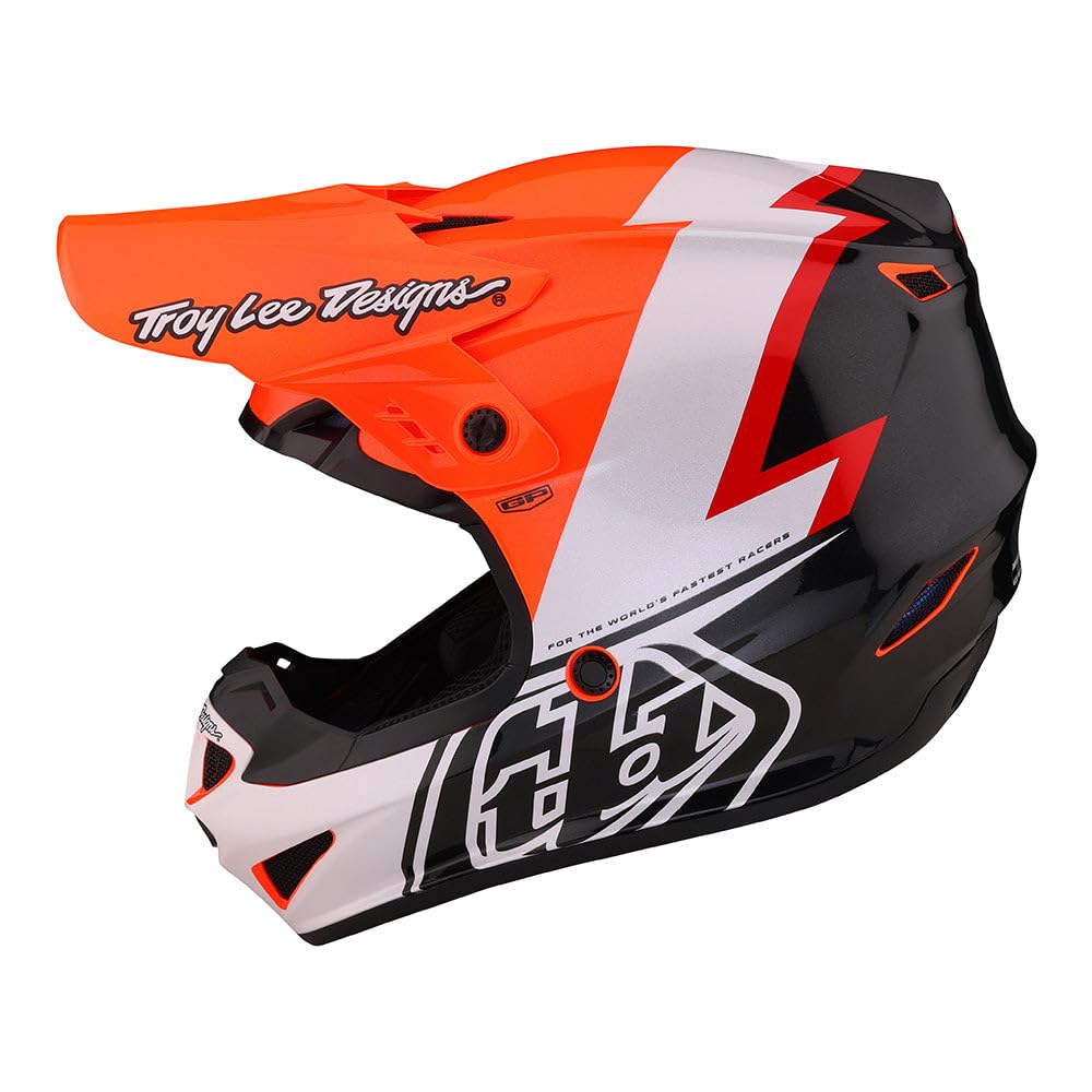 Casco Integral Troy Lee Designs Gp Anarchy Volt Orange Xs - Venta Internacional.