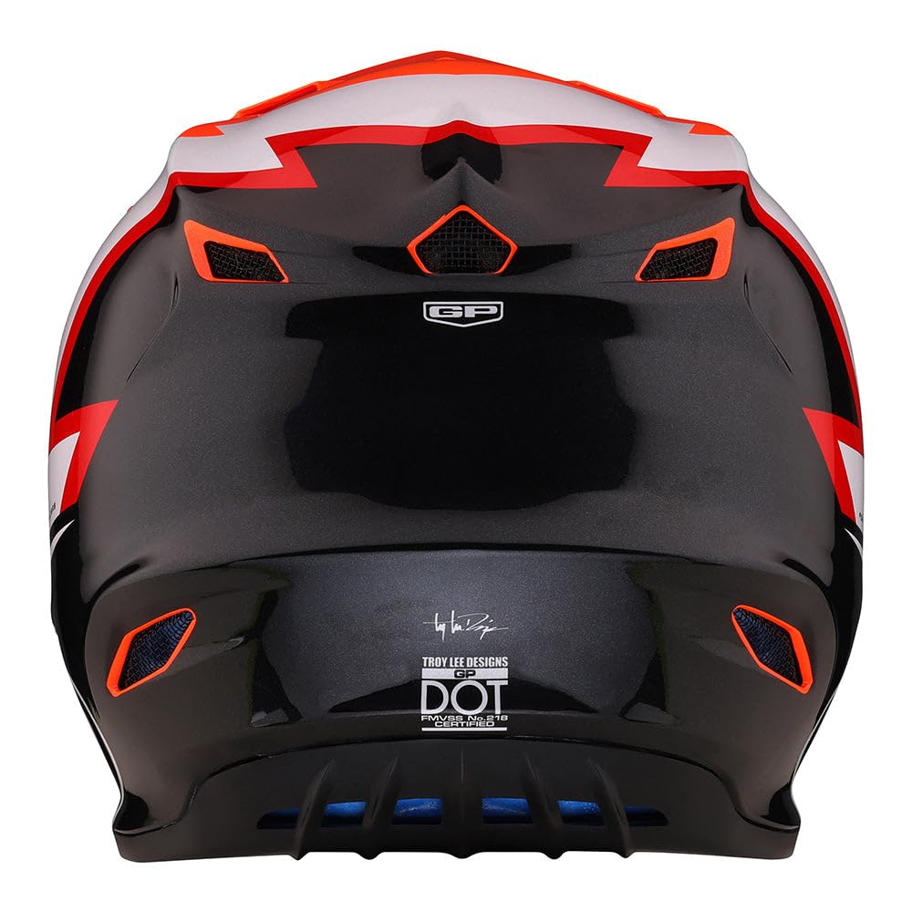 Foto 4 pulgar | Casco Integral Troy Lee Designs Gp Anarchy Volt Orange Xs - Venta Internacional.