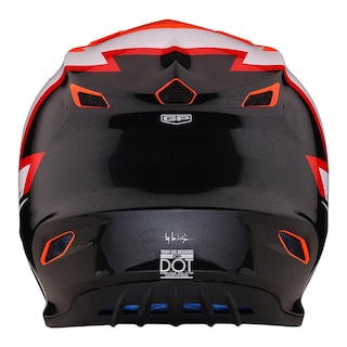 Foto 3 | Casco Integral Troy Lee Designs Gp Anarchy Volt Orange Xs - Venta Internacional.