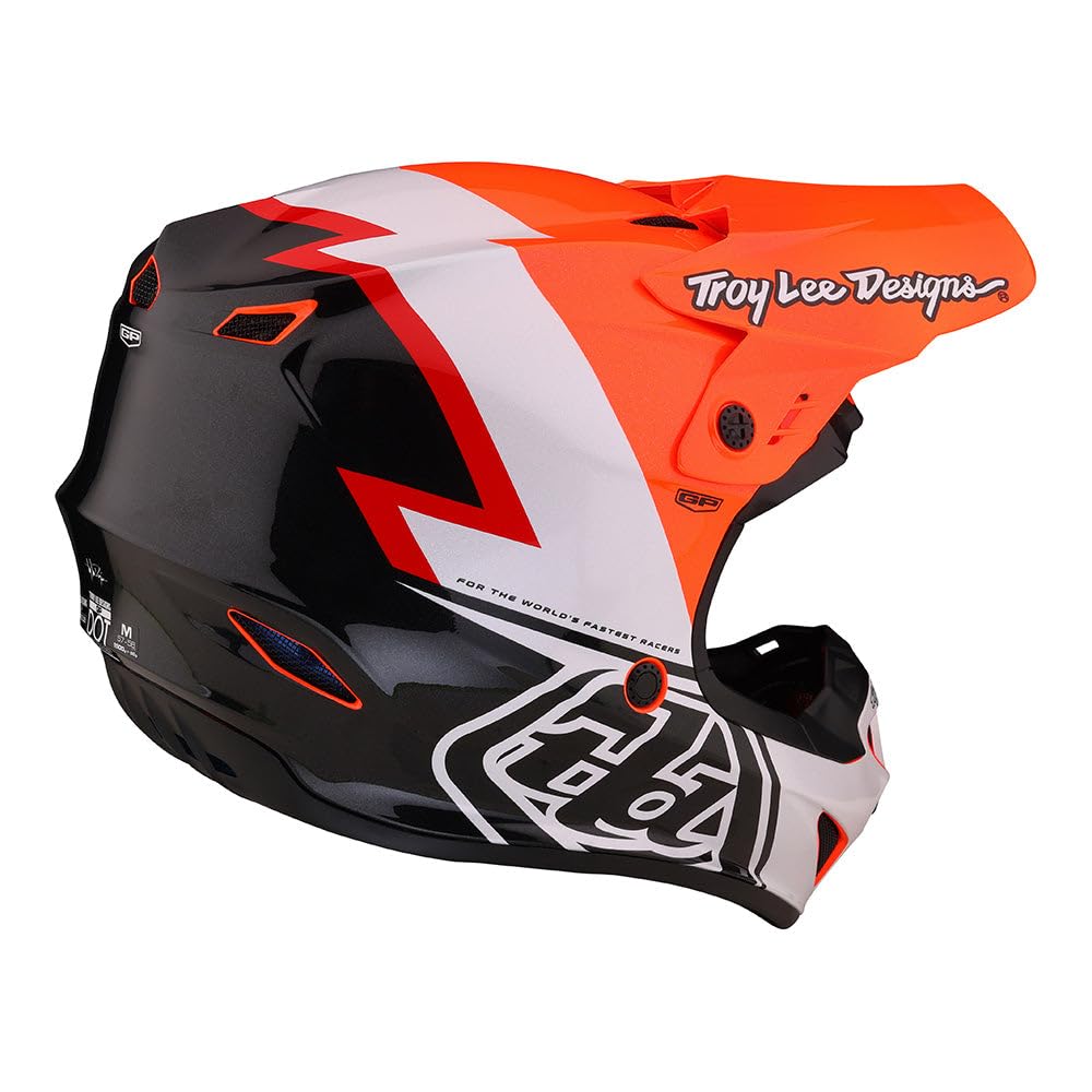 Foto 5 pulgar | Casco Integral Troy Lee Designs Gp Anarchy Volt Orange Xs - Venta Internacional.