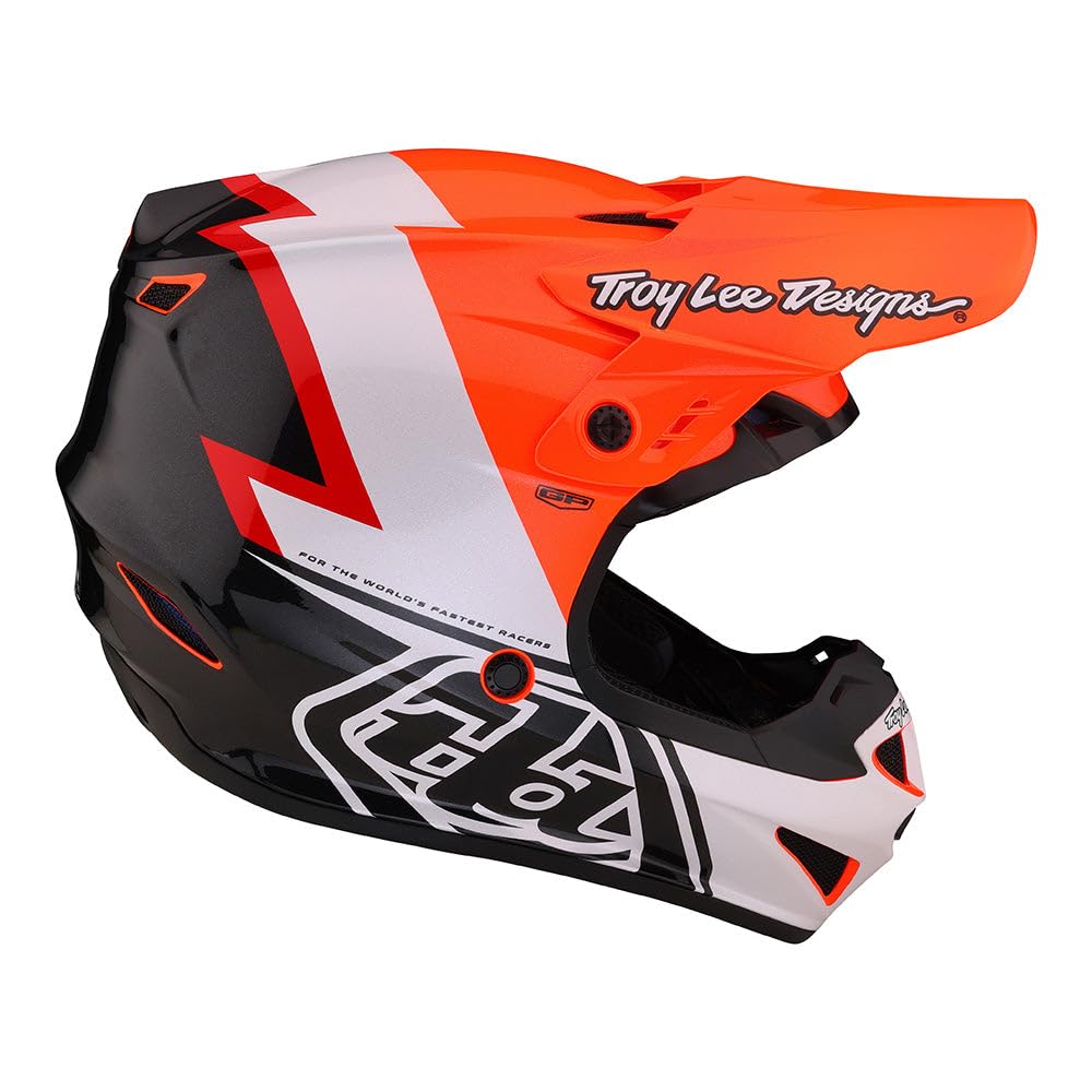 Foto 6 pulgar | Casco Integral Troy Lee Designs Gp Anarchy Volt Orange Xs - Venta Internacional.