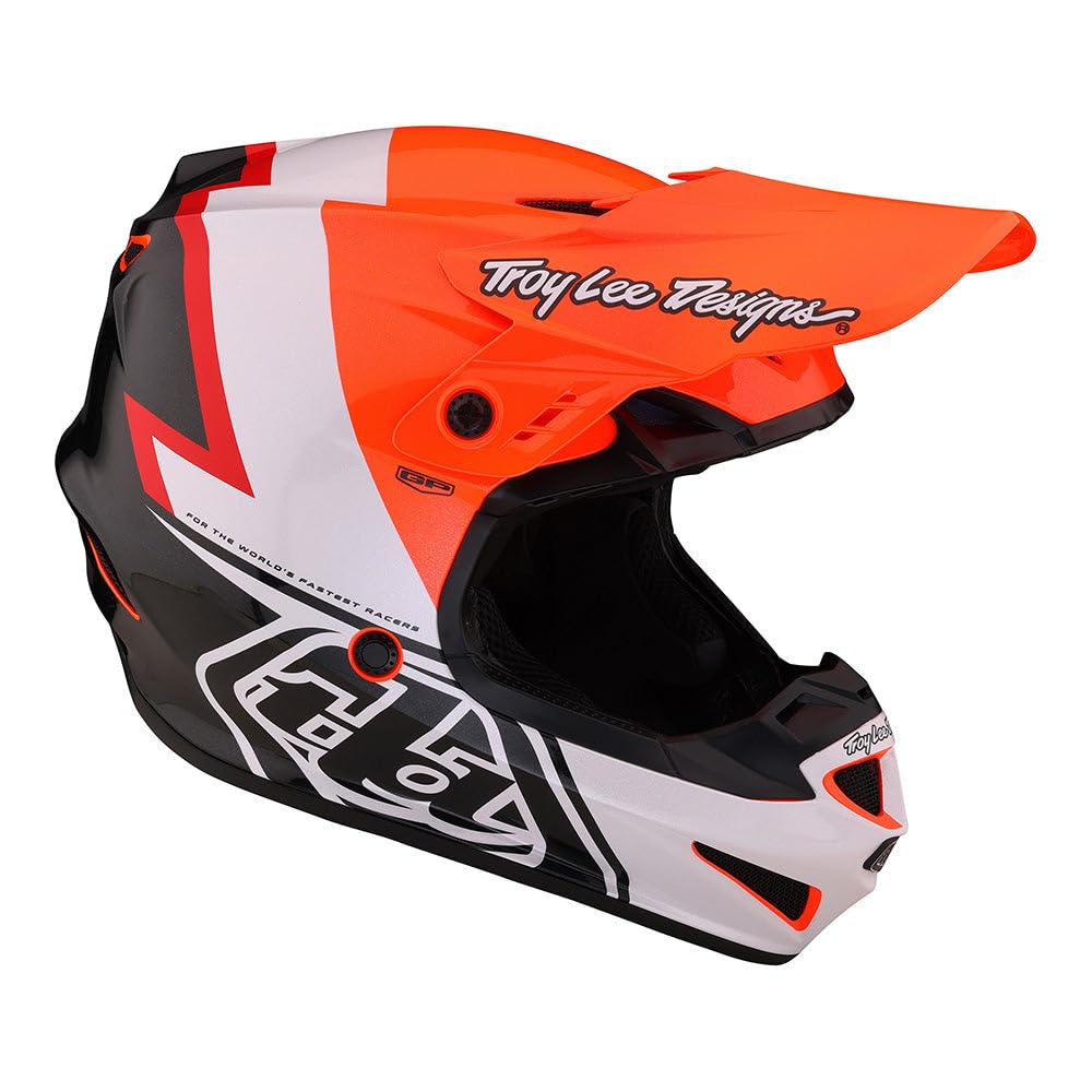 Foto 7 pulgar | Casco Integral Troy Lee Designs Gp Anarchy Volt Orange Xs - Venta Internacional.