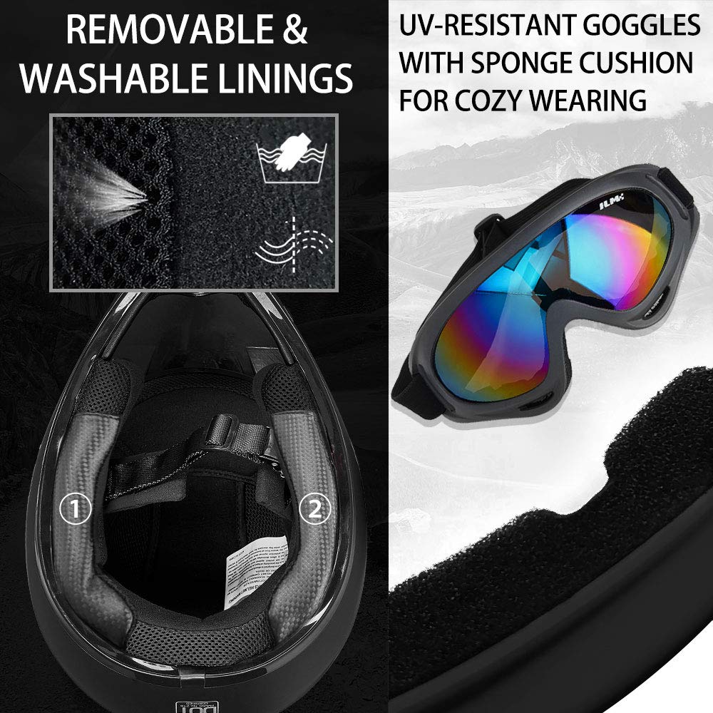 Foto 4 pulgar | Casco Ilm Para Jóvenes Y Niños, Atv Motocross B07, Negro Mate, Dot - Venta Internacional.