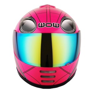 Foto 3 | Casco De Moto Wow Spider Pink Youth Aprobado Por El Dot - Venta Internacional.