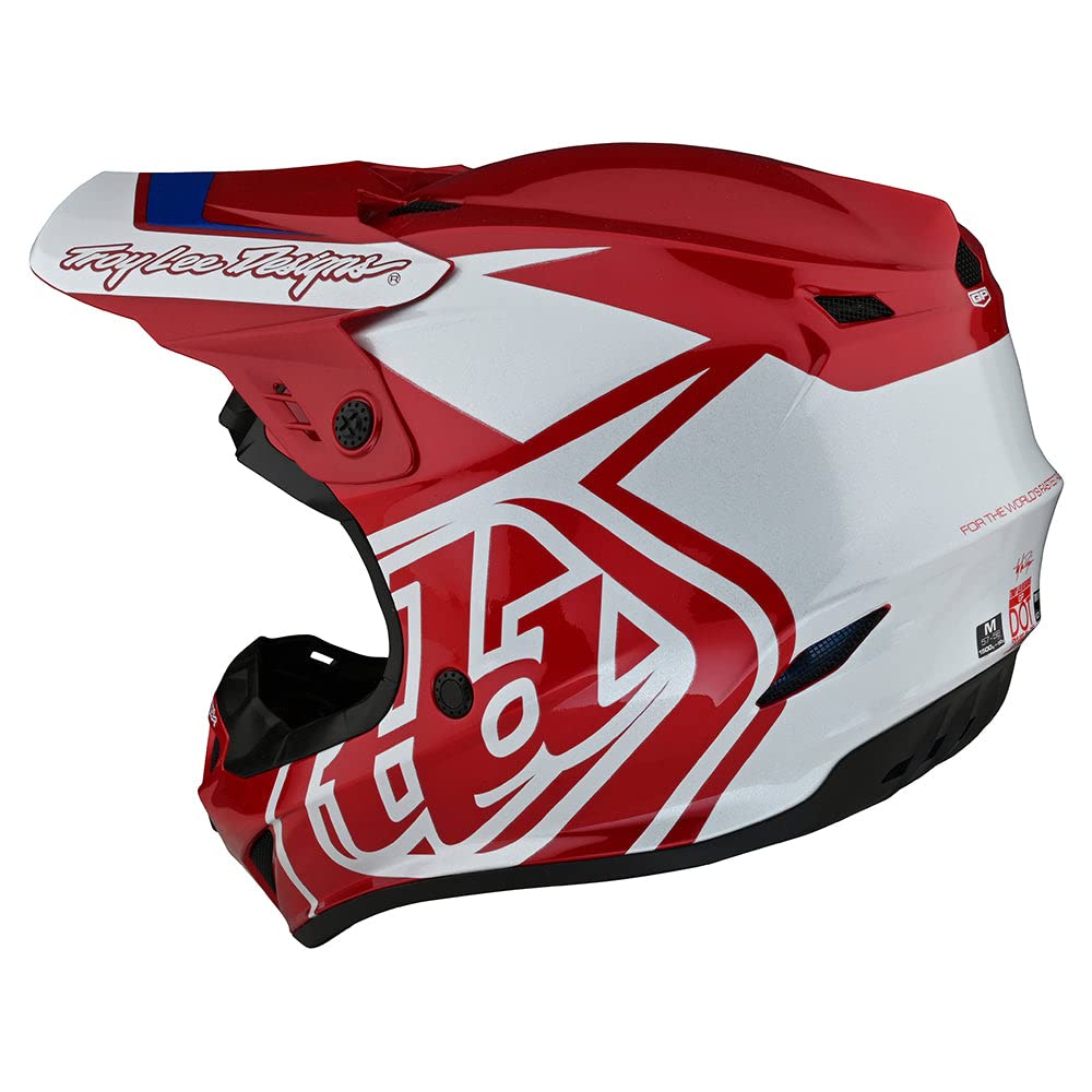Foto 3 pulgar | Casco Troy Lee Designs Gp Anarchy Offroad Rojo/blanco Md - Venta Internacional.