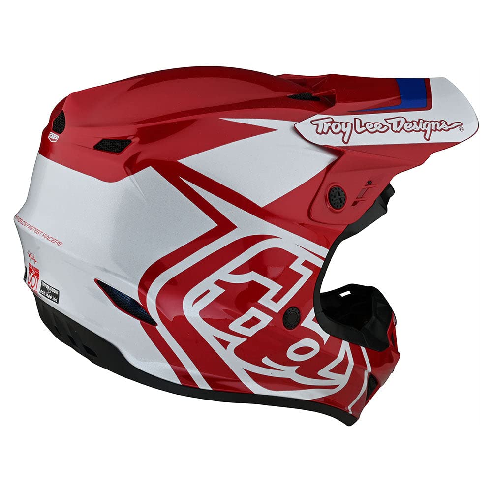 Foto 5 pulgar | Casco Troy Lee Designs Gp Anarchy Offroad Rojo/blanco Md - Venta Internacional.