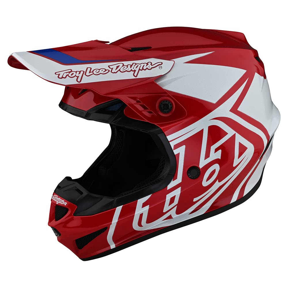 Foto 8 pulgar | Casco Troy Lee Designs Gp Anarchy Offroad Rojo/blanco Md - Venta Internacional.