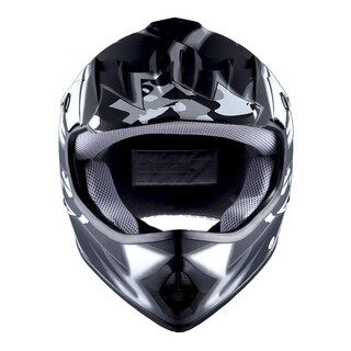 Foto 6 | Casco Wow Para Niños De Motocross Bmx Mx Atv Star, Negro Mate - Venta Internacional.
