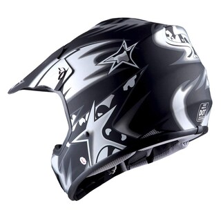 Foto 4 | Casco Wow Para Niños, Motocross, Bmx, Atv Star, Negro, Talla L - Venta Internacional.