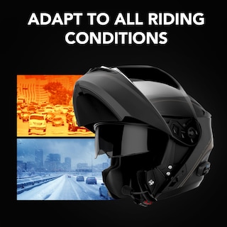 Foto 4 | Casco De Moto Sena Outrush Bluetooth Modular 2021 - Venta Internacional.