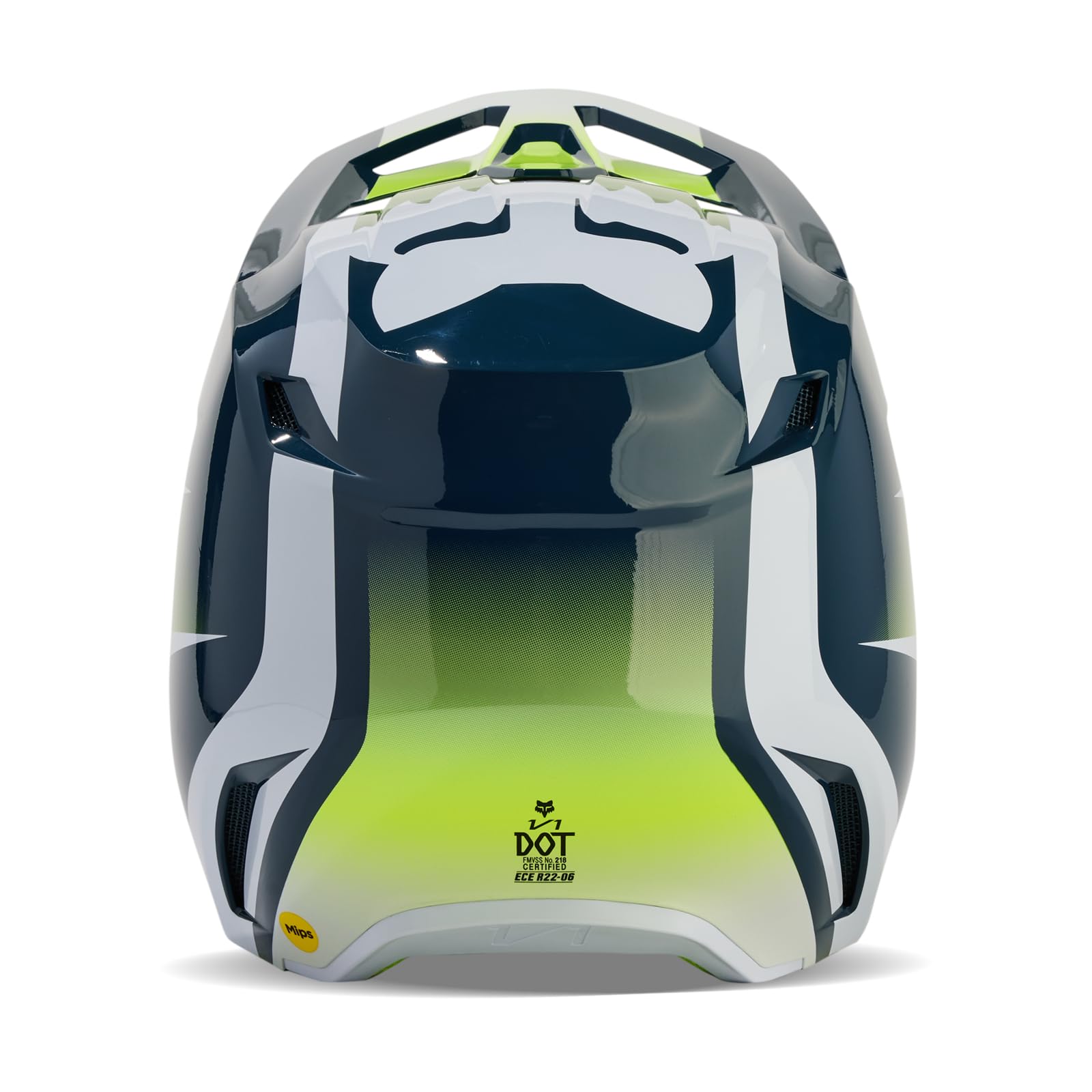 Foto 4 pulgar | Casco De Motocross Fox Racing V1 Flora Dark Indigo Xl - Venta Internacional.