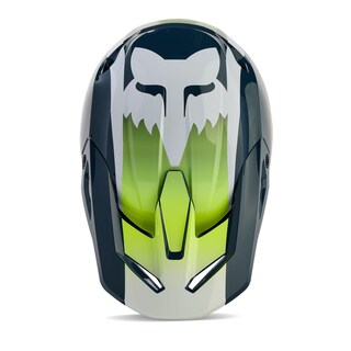 Foto 4 | Casco De Motocross Fox Racing V1 Flora Dark Indigo Xl - Venta Internacional.