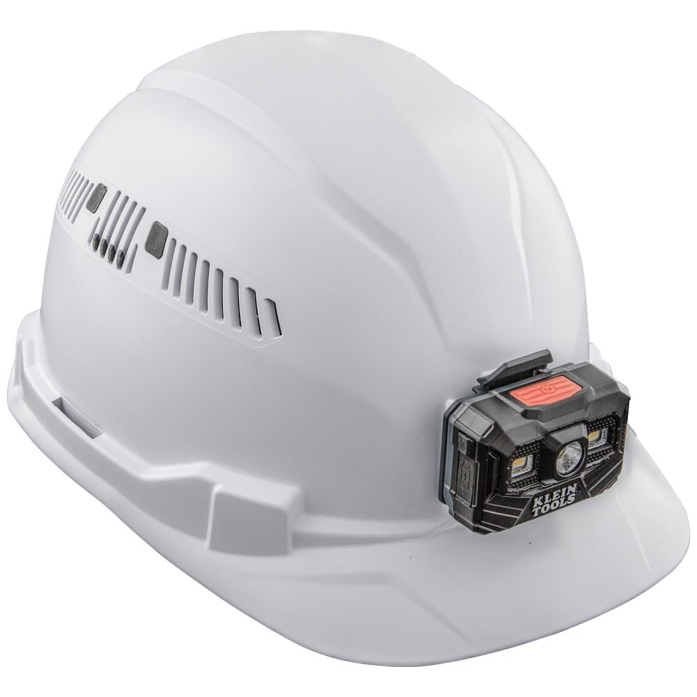 Foto 6 | Gorro Duro Klein Tools 60113rl, Faro Recargable, Ventilado, Estilo Gorra, Acolchado, Autoabsorbente  - Venta Internac