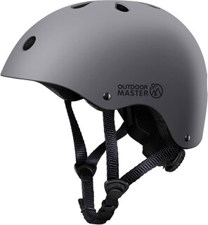 Foto 1 | Casco Outdoormaster Para Jóvenes Y Niños, Gris, Talla S - Venta Internacional.