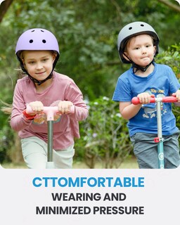 Foto 2 | Casco Outdoormaster Para Jóvenes Y Niños, Color Morado, Talla S - Venta Internacional.