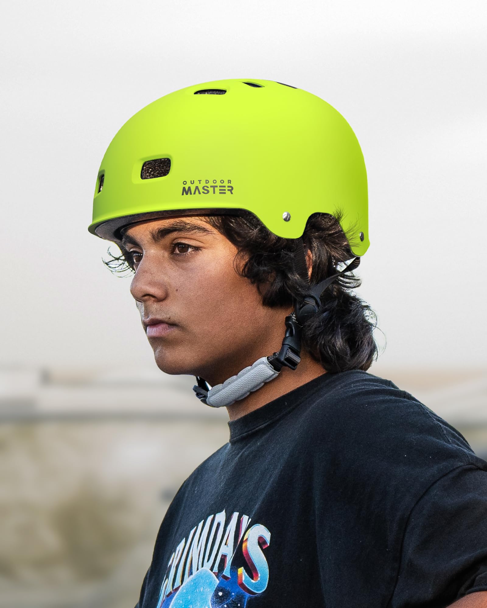 Foto 7 | Casco Outdoormaster Skateboard Cycling Lemon Xs Para Niños - Venta Internacional.