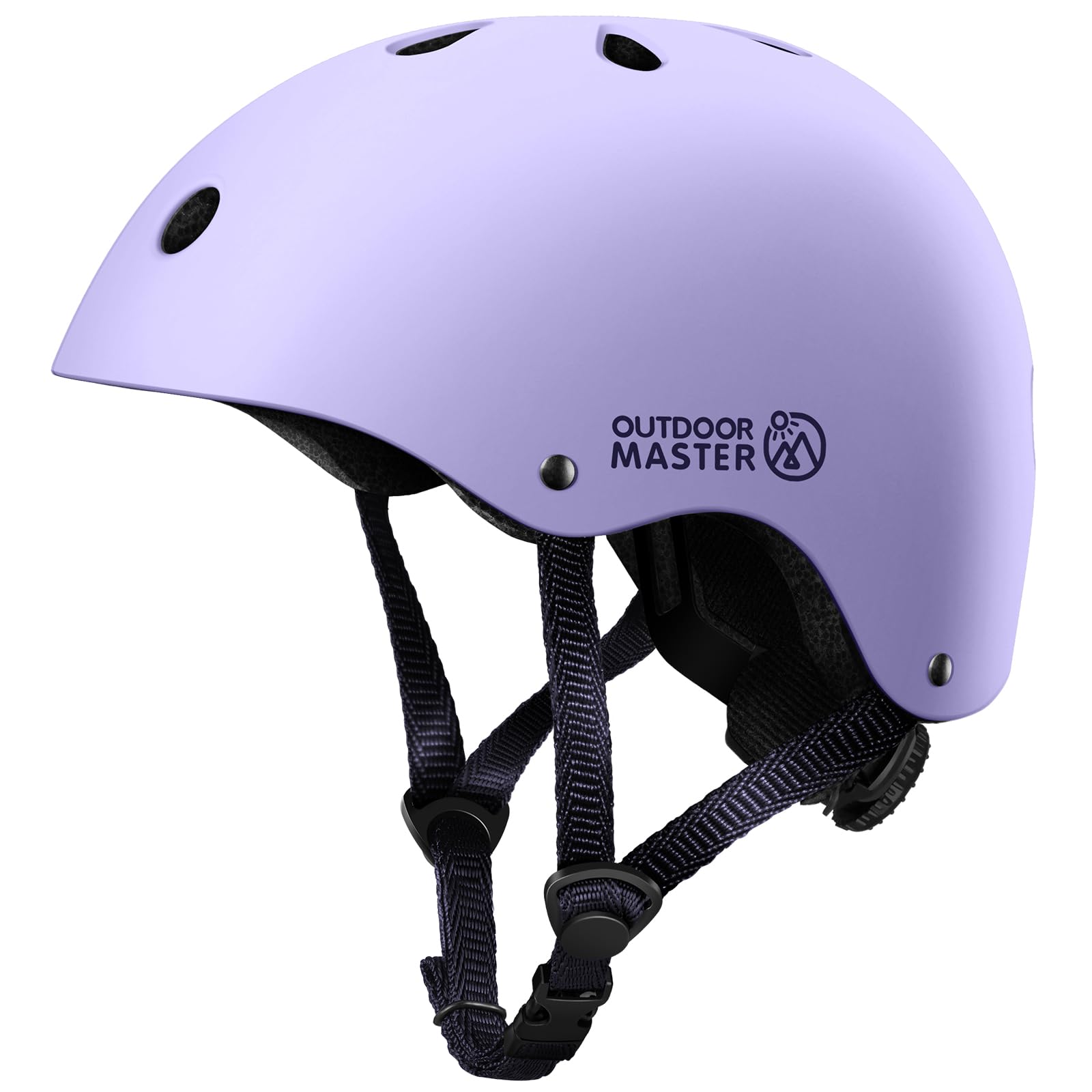 Foto 2 pulgar | Casco Outdoormaster Para Jóvenes Y Niños, Color Morado, Talla M - Venta Internacional.