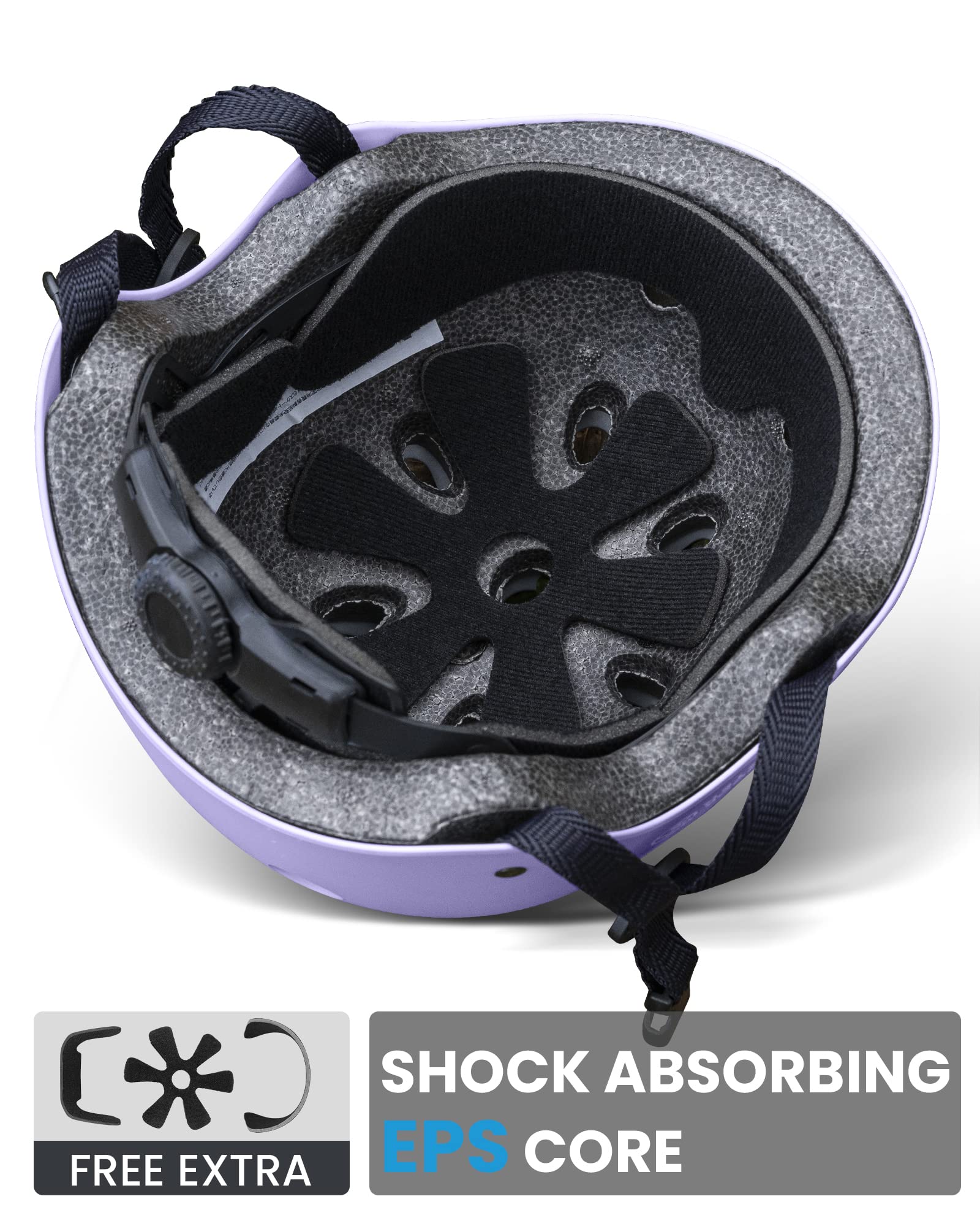 Foto 5 pulgar | Casco Outdoormaster Para Jóvenes Y Niños, Color Morado, Talla M - Venta Internacional.