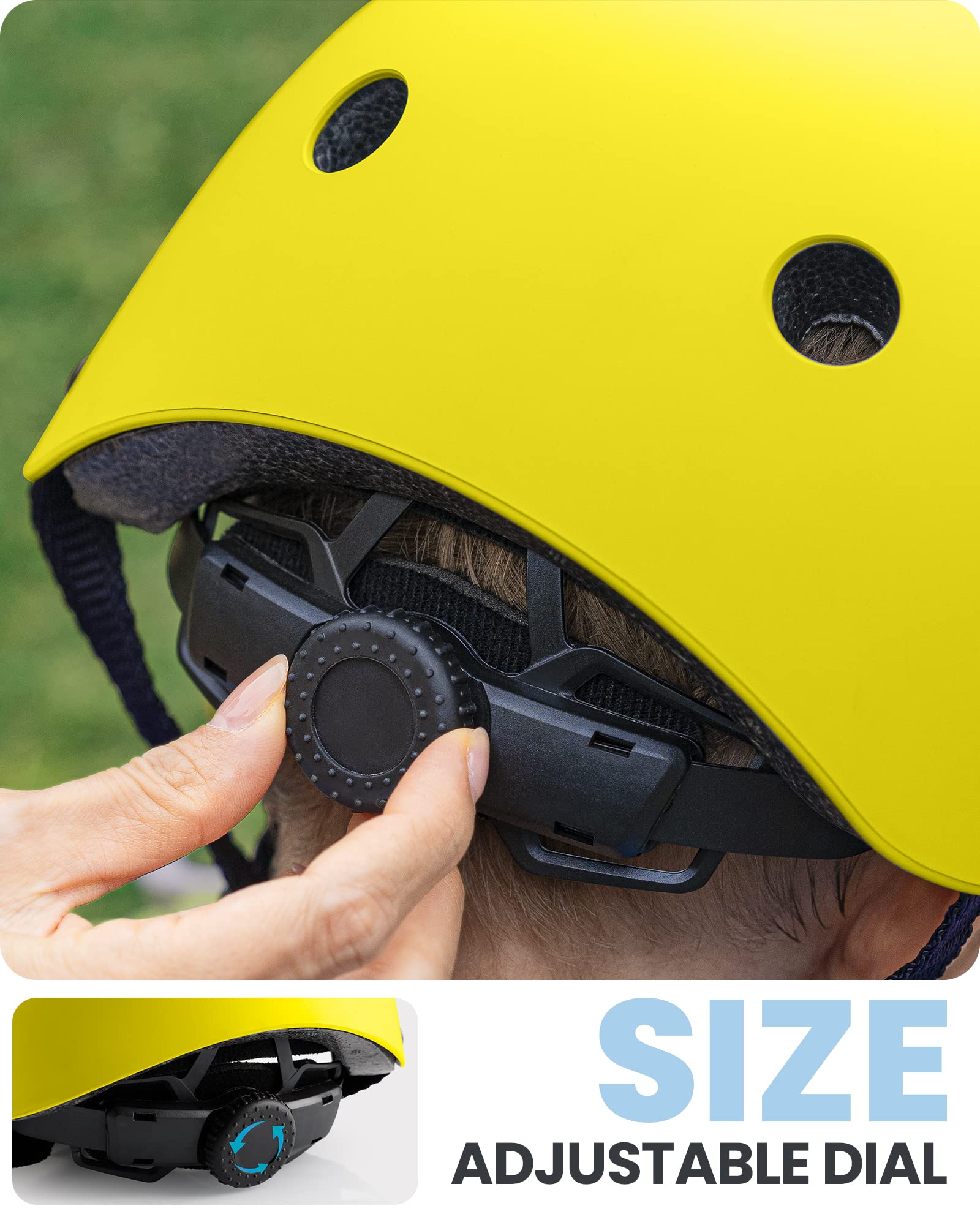 Foto 4 pulgar | Casco Outdoormaster Para Bicicleta Para Jóvenes Y Niños, Amarillo, Talla M - Venta Internacional.