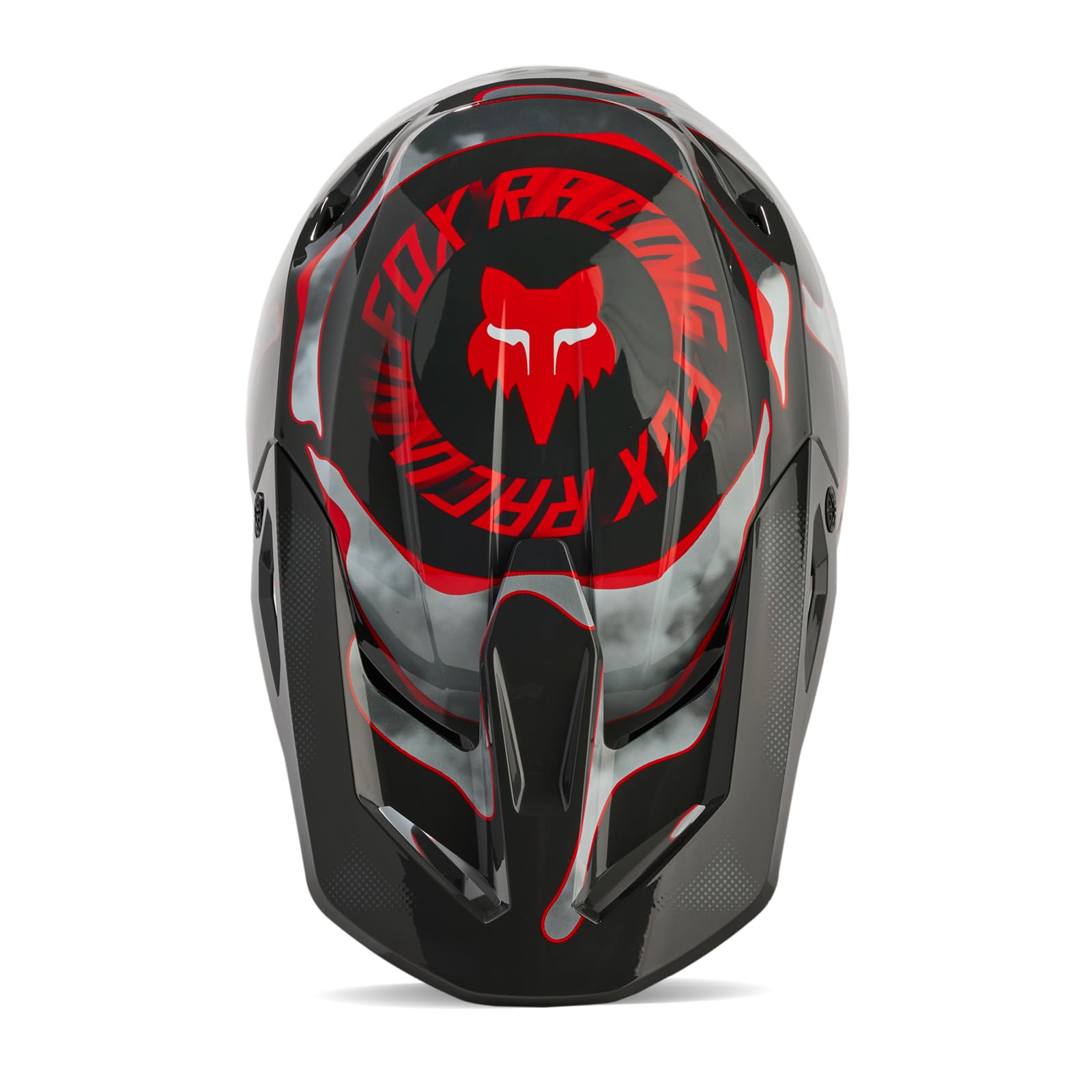 Foto 4 | Casco De Motocross Fox Racing V1 Atlas Gris/rojo (xl) - Venta Internacional.
