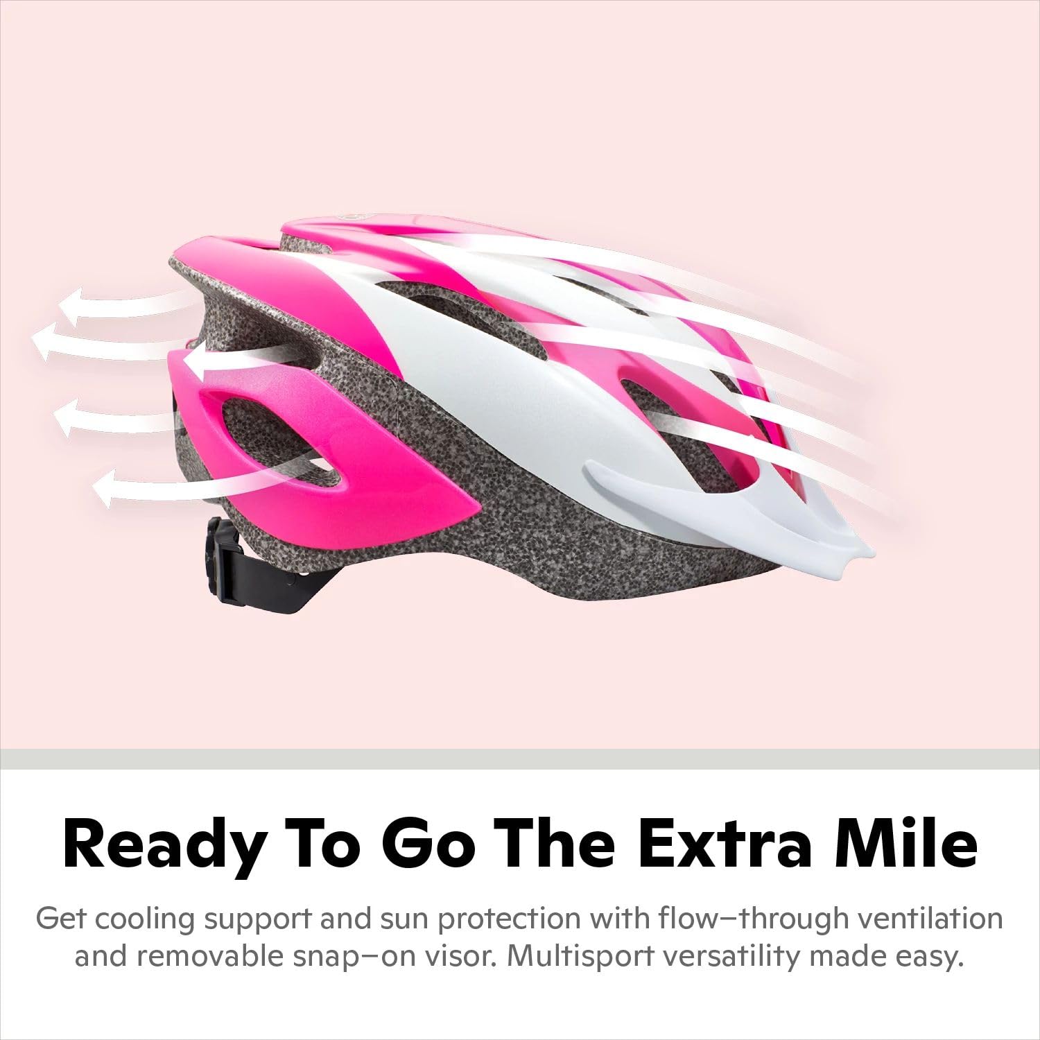Foto 4 pulgar | Casco De Bicicleta Schwinn Thrasher Para Hombre Y Mujer Adulto, Color Rosa Y Blanco - Venta Internacional.