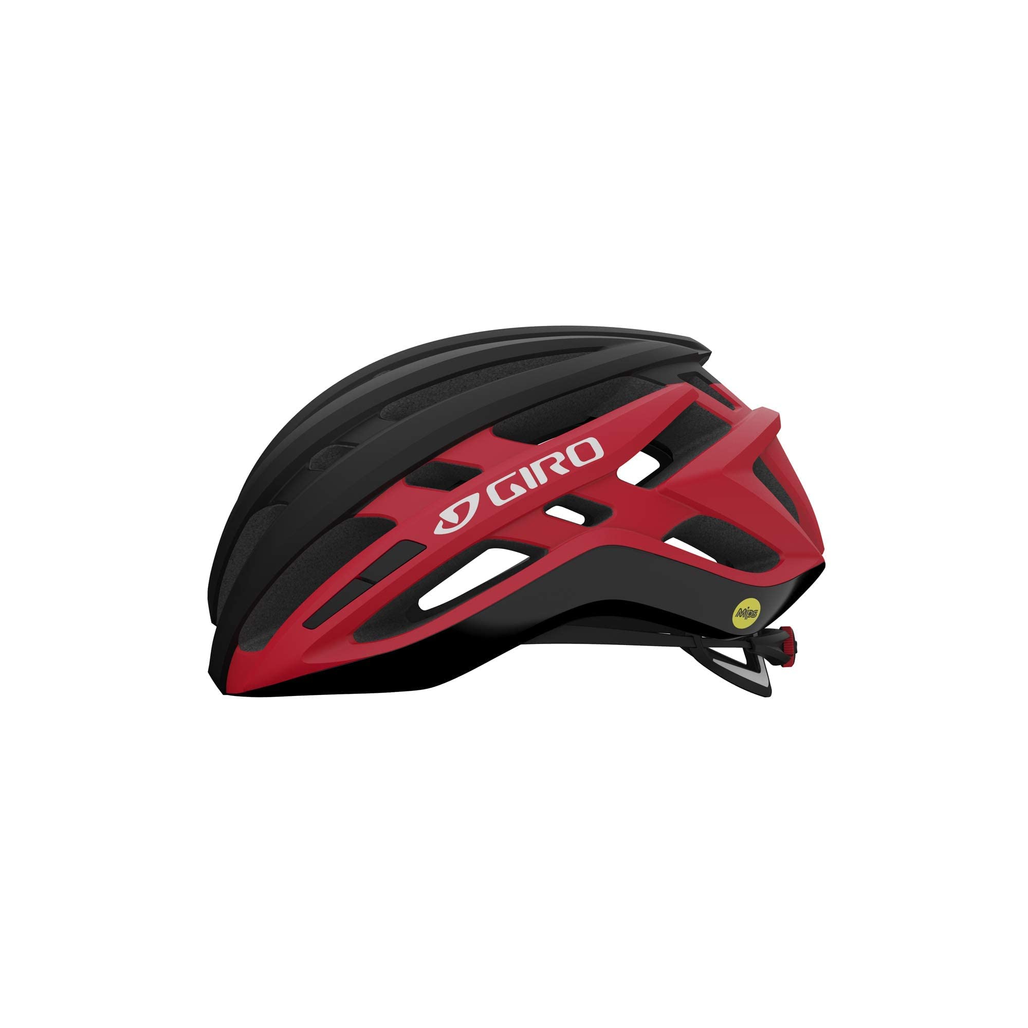 Foto 3 pulgar | Casco De Ciclismo Giro Agilis Mips Para Hombre Negro Mate Y Rojo 2022 - Venta Internacional.