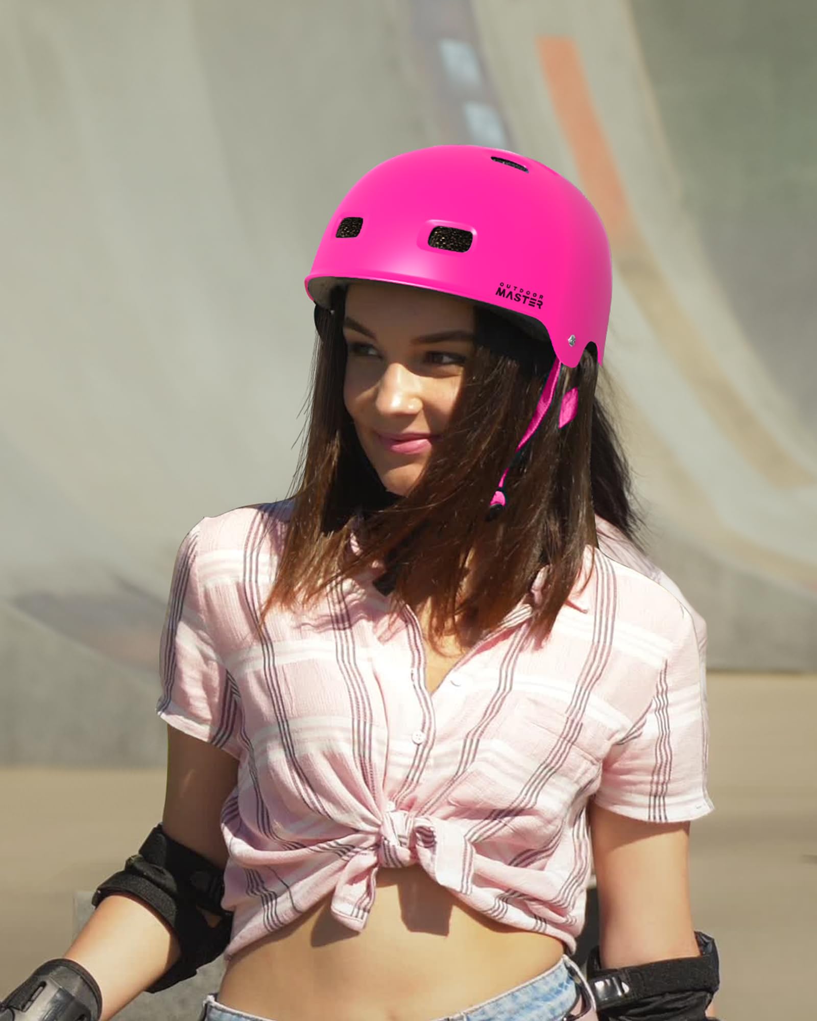 Foto 7 | Casco Outdoormaster Para Montar En Monopatín Para Niños, Jóvenes Y Adultos - Venta Internacional.