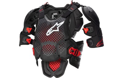 Foto 1 | Protector De Pecho Alpinestars A-10 V2 Antracita/negro/rojo Xxl - Venta Internacional.