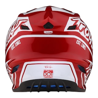 Foto 3 | Casco Troy Lee Designs Gp Anarchy Slice Rojo/blanco Md - Venta Internacional.