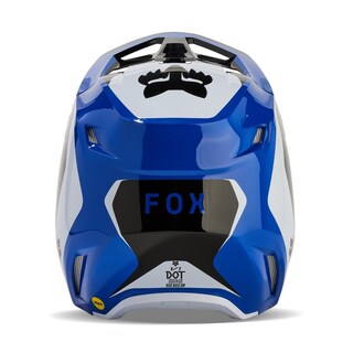 Foto 3 | Casco De Motocross Fox Racing V1 Para Jóvenes, Azul, Talla Grande - Venta Internacional.
