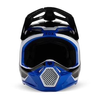 Foto 7 | Casco De Motocross Fox Racing V1 Para Jóvenes, Azul, Talla Grande - Venta Internacional.