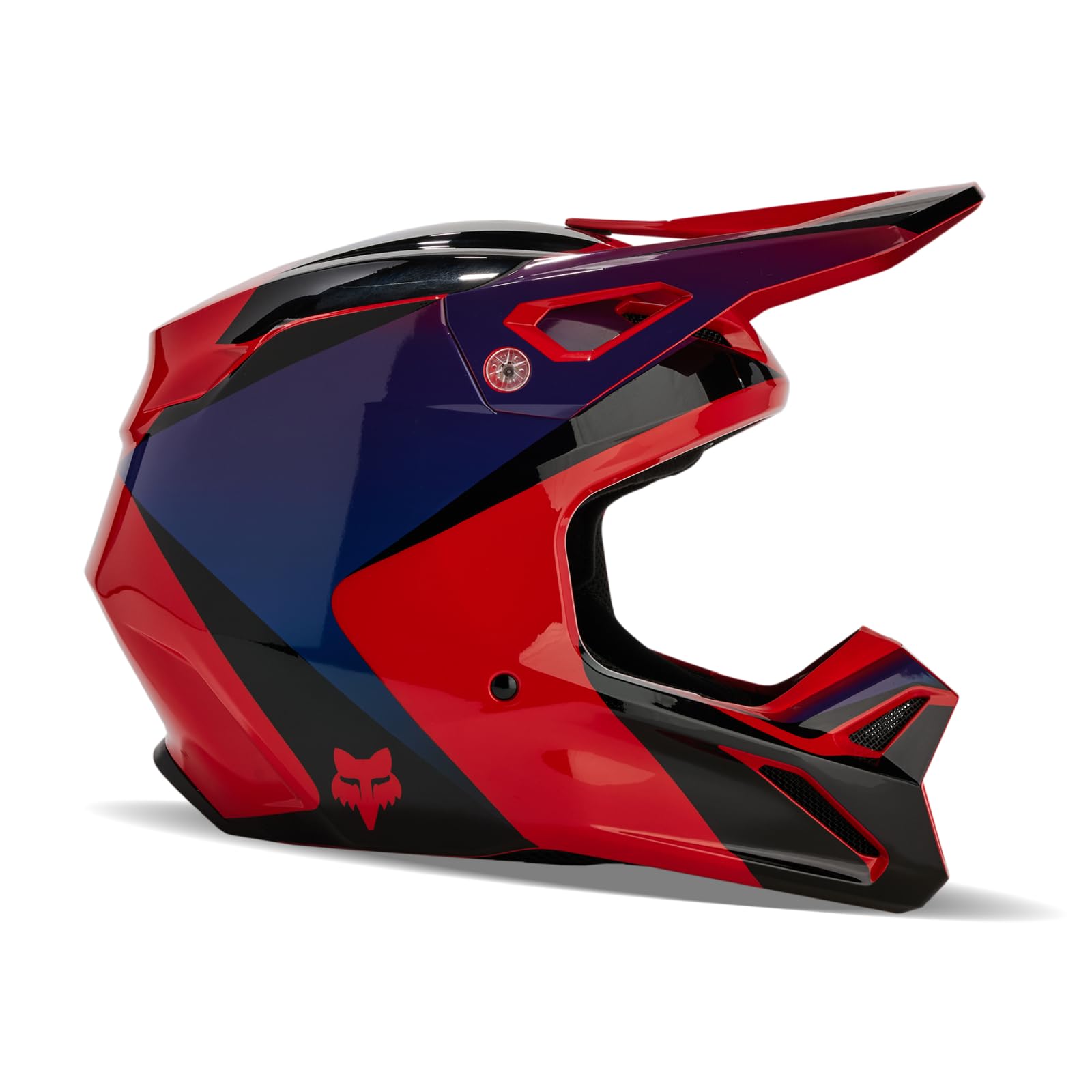 Foto 3 pulgar | Casco De Motocross Fox Racing V1 Streak Flo Rojo Xl - Venta Internacional.