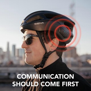 Foto 6 | Casco De Ciclismo Sena R1 Smart Matte Black Para Adultos - Venta Internacional.