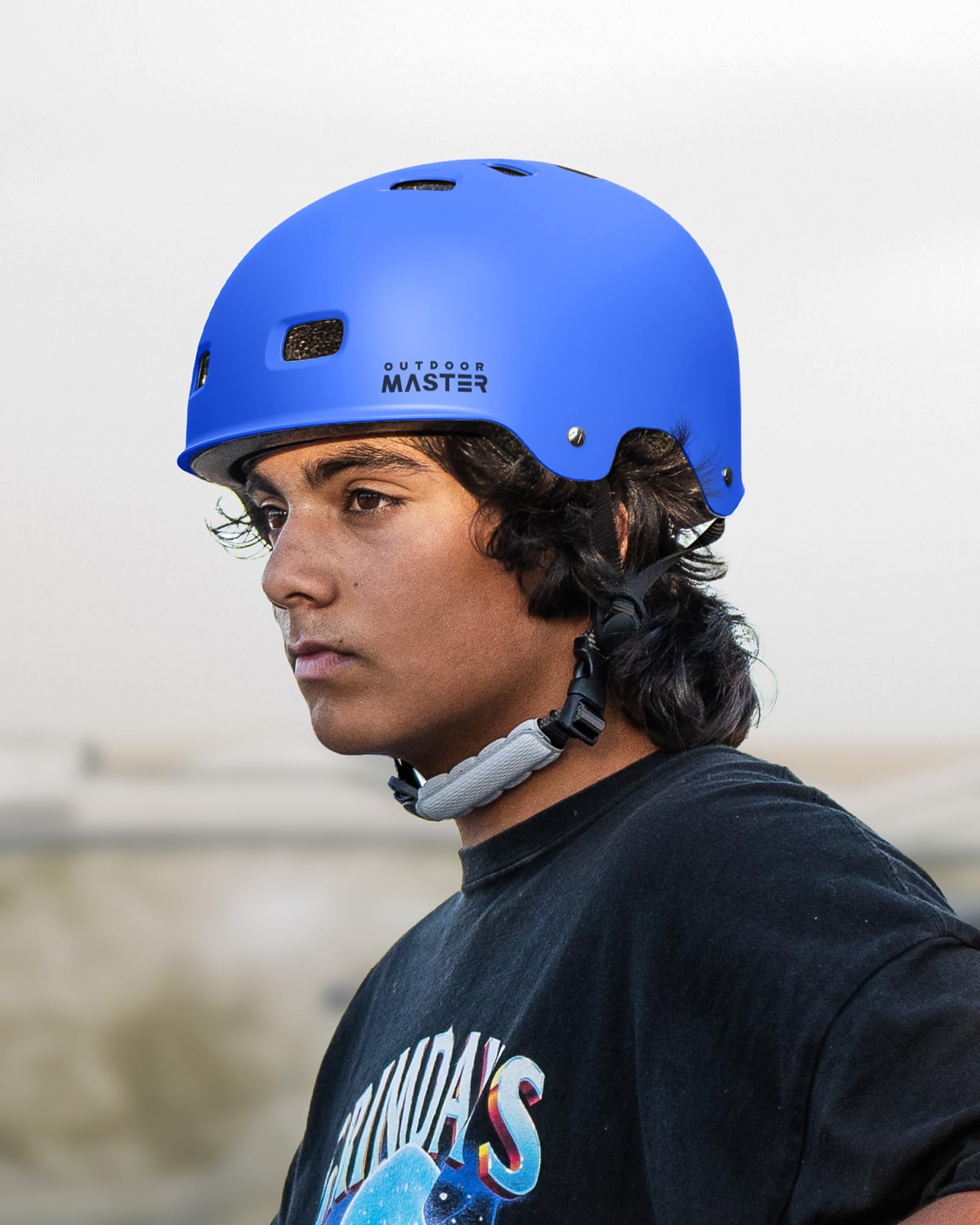 Foto 8 pulgar | Casco Outdoormaster Para Montar En Monopatín Para Niños Y Adultos - Venta Internacional.