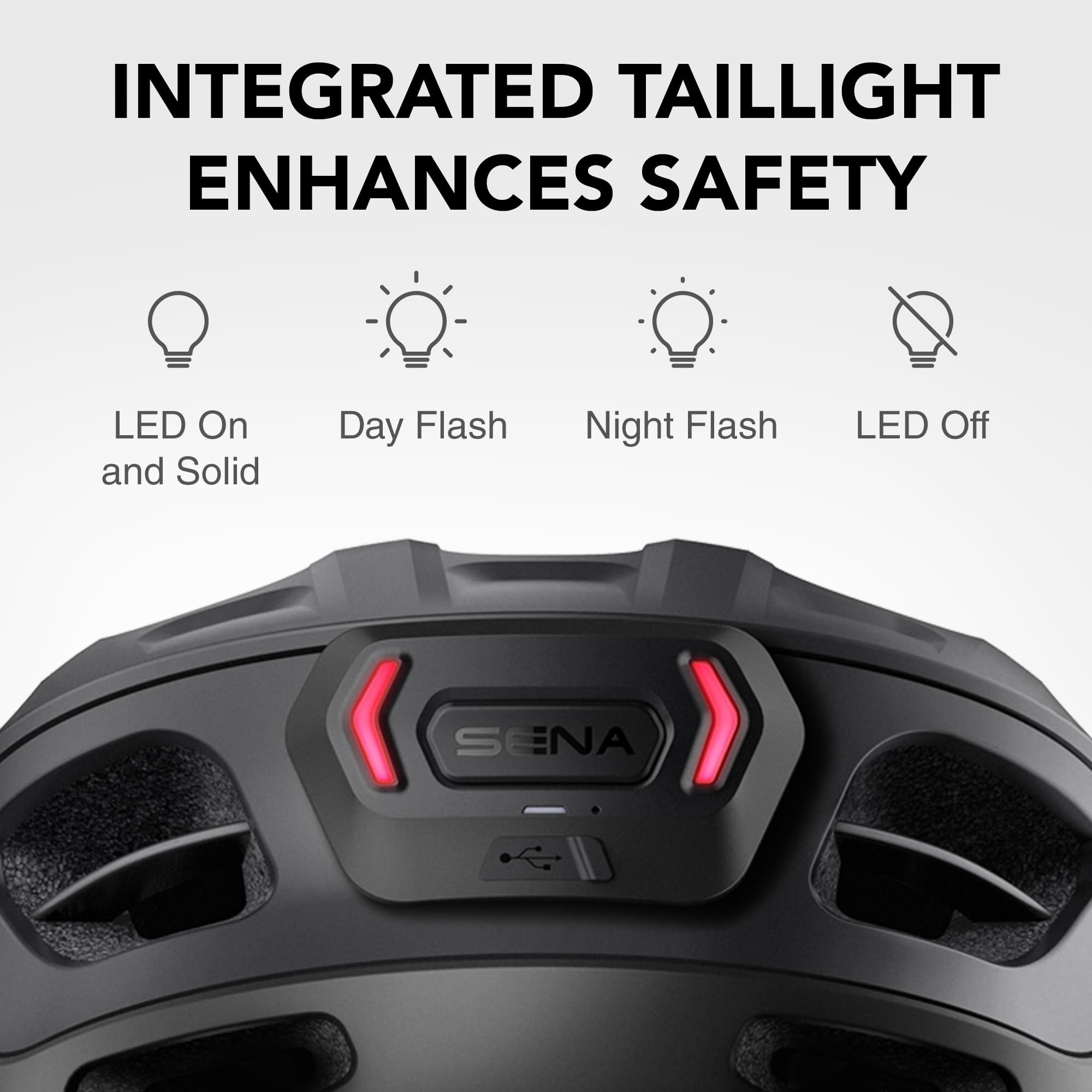 Foto 4 pulgar | Casco Inteligente Sena R1 Evo Blanco Mate Para Adultos (m) - Venta Internacional.