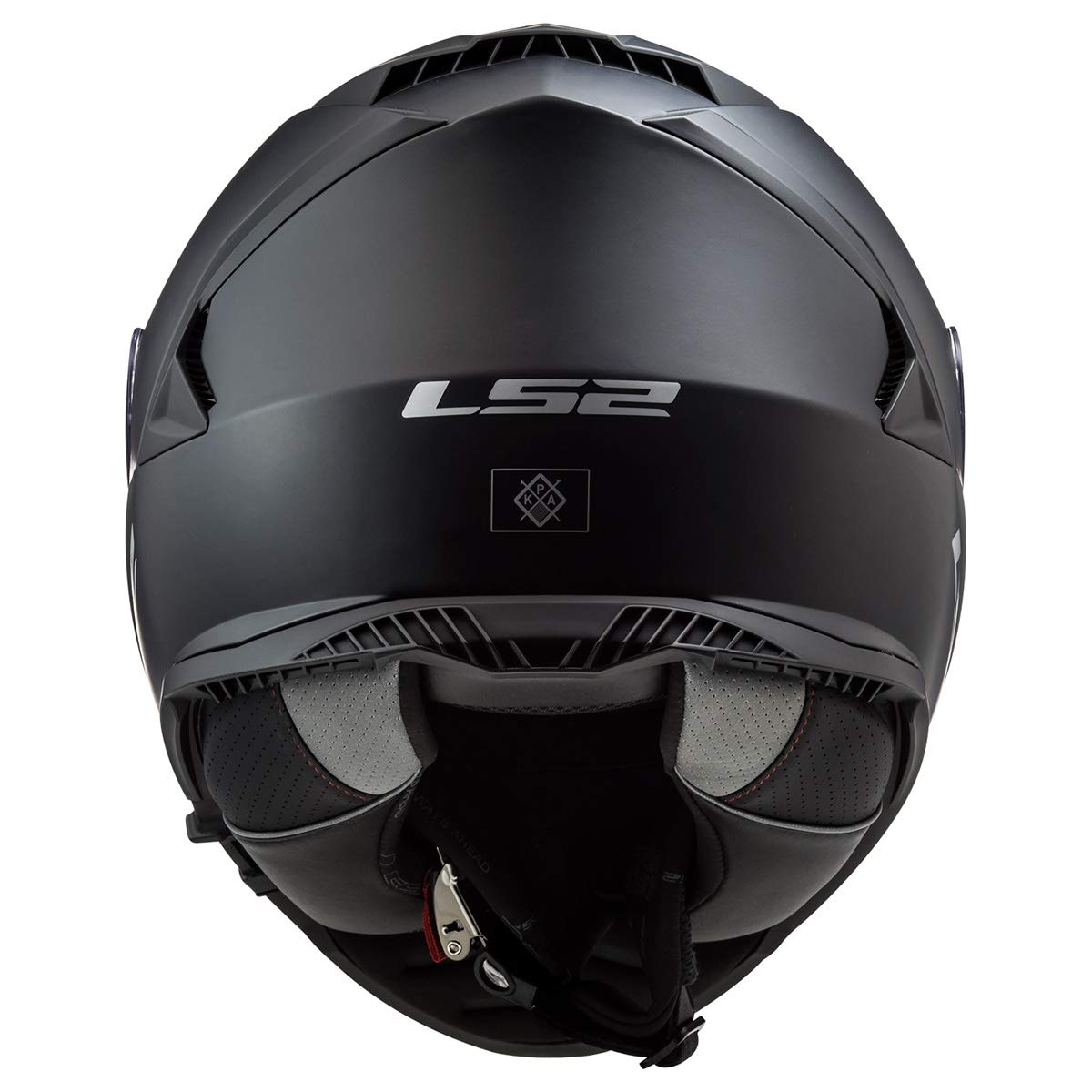 Foto 5 pulgar | Casco De Moto Ls2 Assault Full Face Con Protector Solar Negro Xl - Venta Internacional.