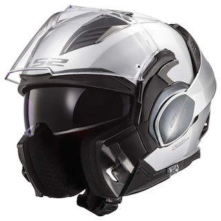 Foto 2 | Casco Modular Ls2 Valiant Ii Gloss Silver X-small - Venta Internacional.