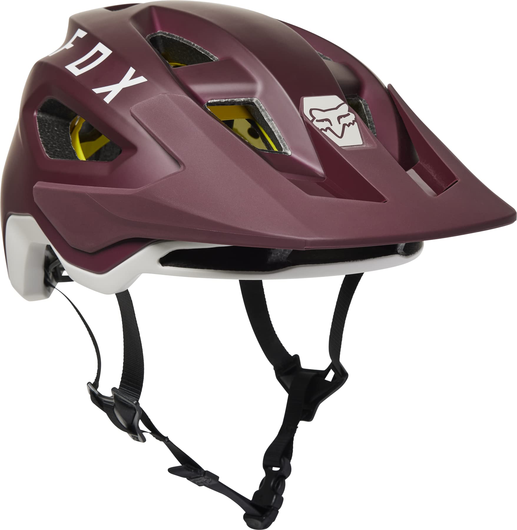 Foto 2 pulgar | Casco De Bicicleta De Montaña Fox Racing Speedframe Dark Maroon - Venta Internacional.