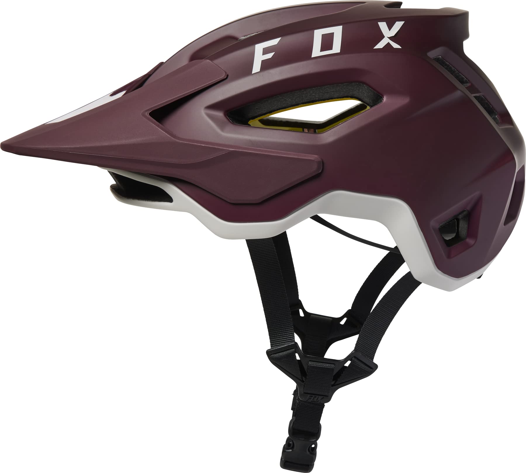 Foto 4 pulgar | Casco De Bicicleta De Montaña Fox Racing Speedframe Dark Maroon - Venta Internacional.