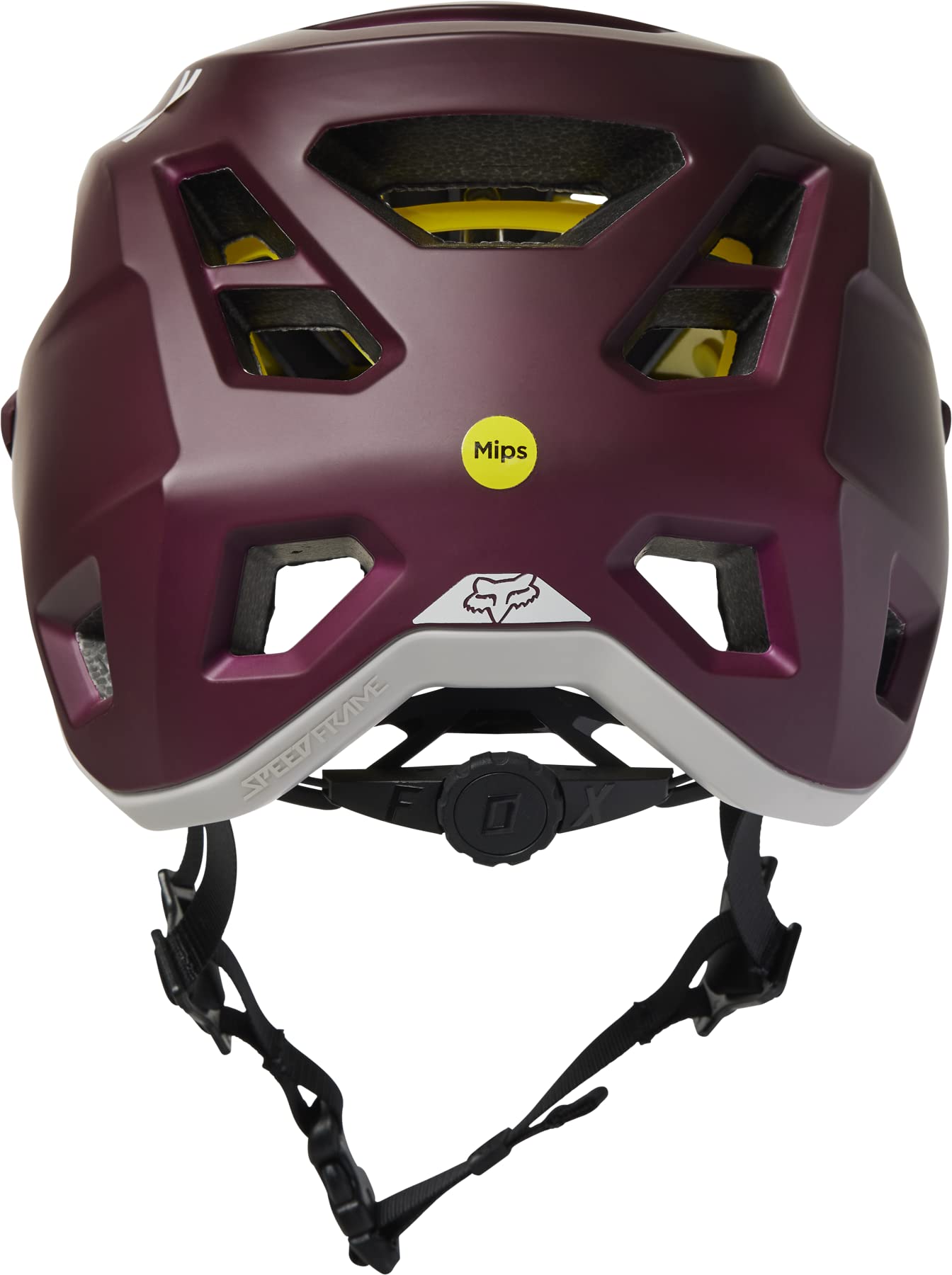 Foto 5 pulgar | Casco De Bicicleta De Montaña Fox Racing Speedframe Dark Maroon - Venta Internacional.