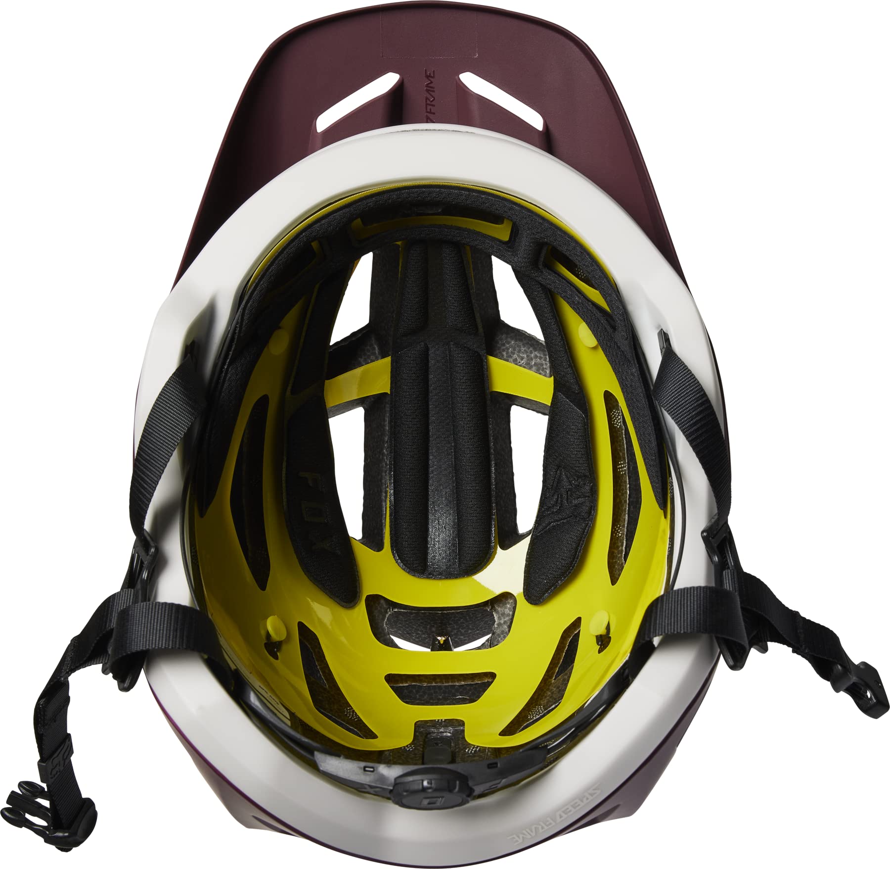 Foto 7 pulgar | Casco De Bicicleta De Montaña Fox Racing Speedframe Dark Maroon - Venta Internacional.