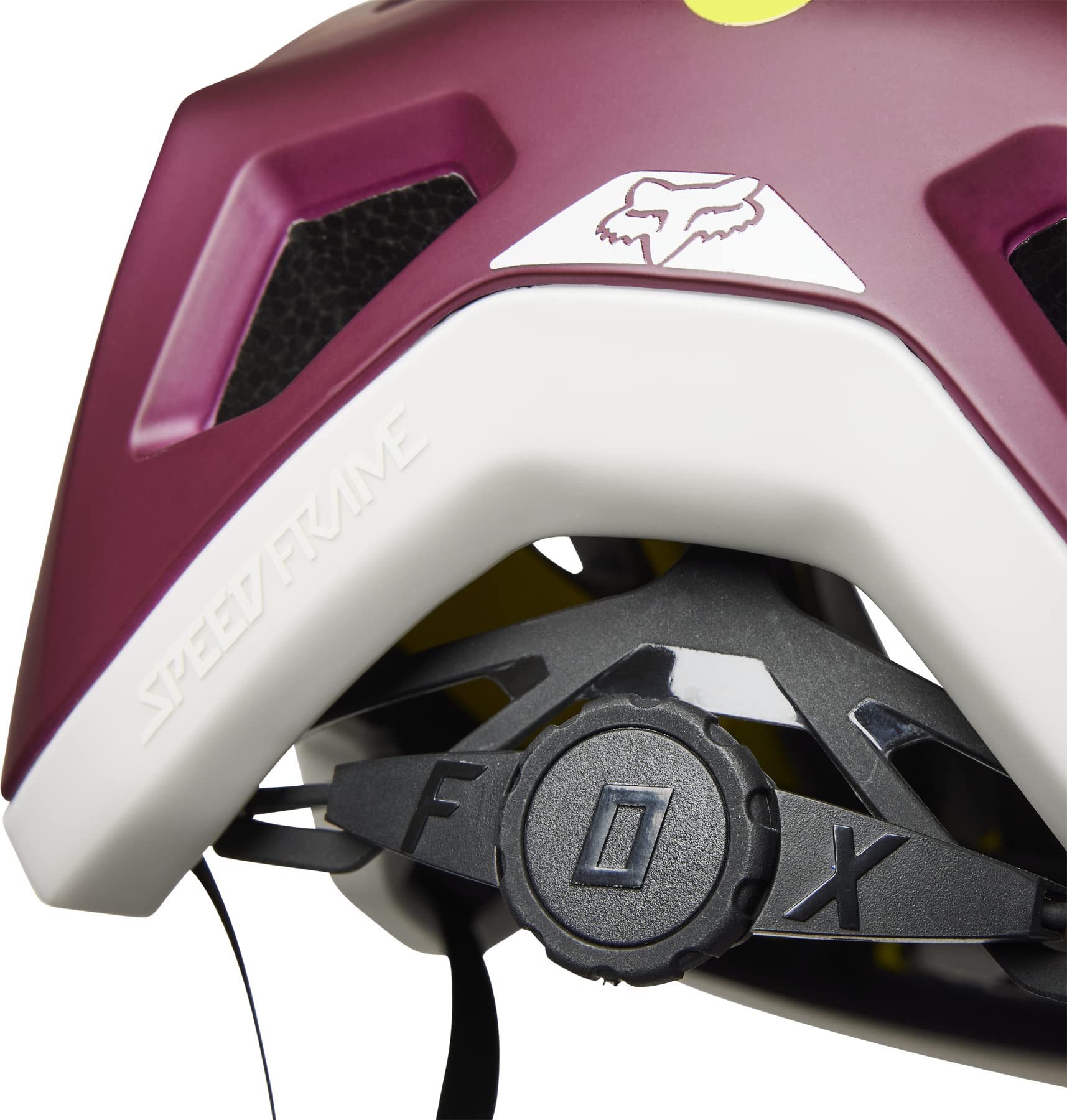 Foto 7 | Casco De Bicicleta De Montaña Fox Racing Speedframe Dark Maroon - Venta Internacional.