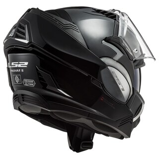 Foto 7 | Casco Modular Ls2 Valiant Ii Gloss Blackout Small - Venta Internacional.