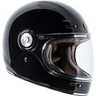 Foto 3 | Casco De Moto Torc T 105:24, Retro, Integral, Negro Brillante - Venta Internacional.