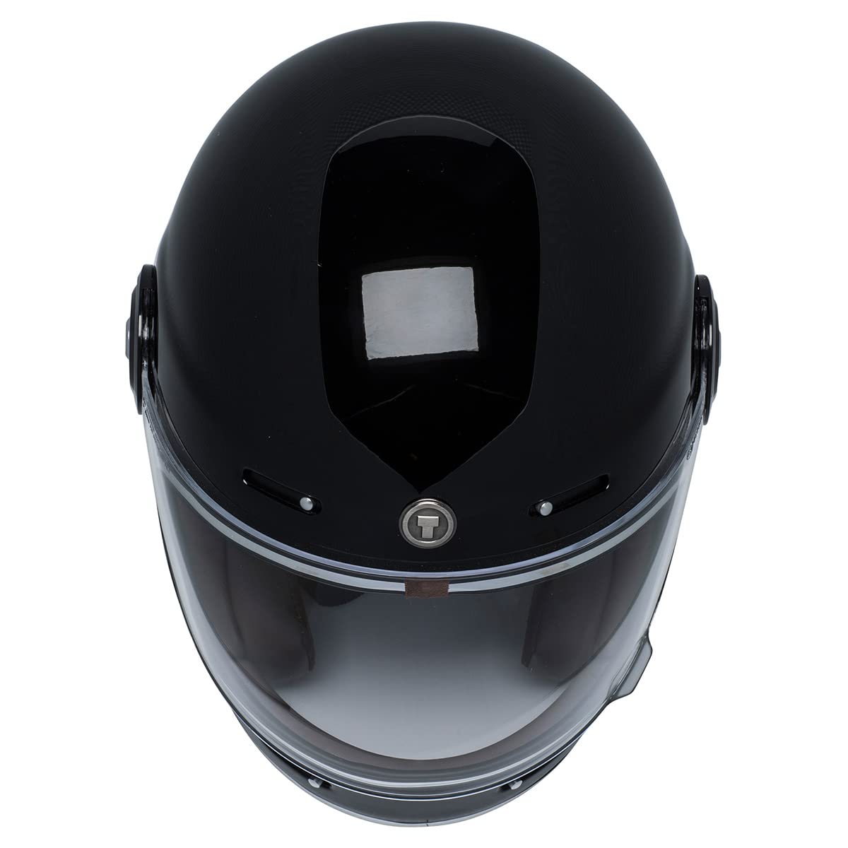 Foto 5 pulgar | Casco De Moto Torc T 105:24, Retro, Integral, Negro Brillante - Venta Internacional.
