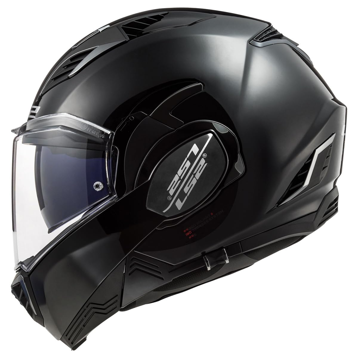 Foto 2 | Casco Modular Ls2 Valiant Ii Gloss Blackout X-small - Venta Internacional.