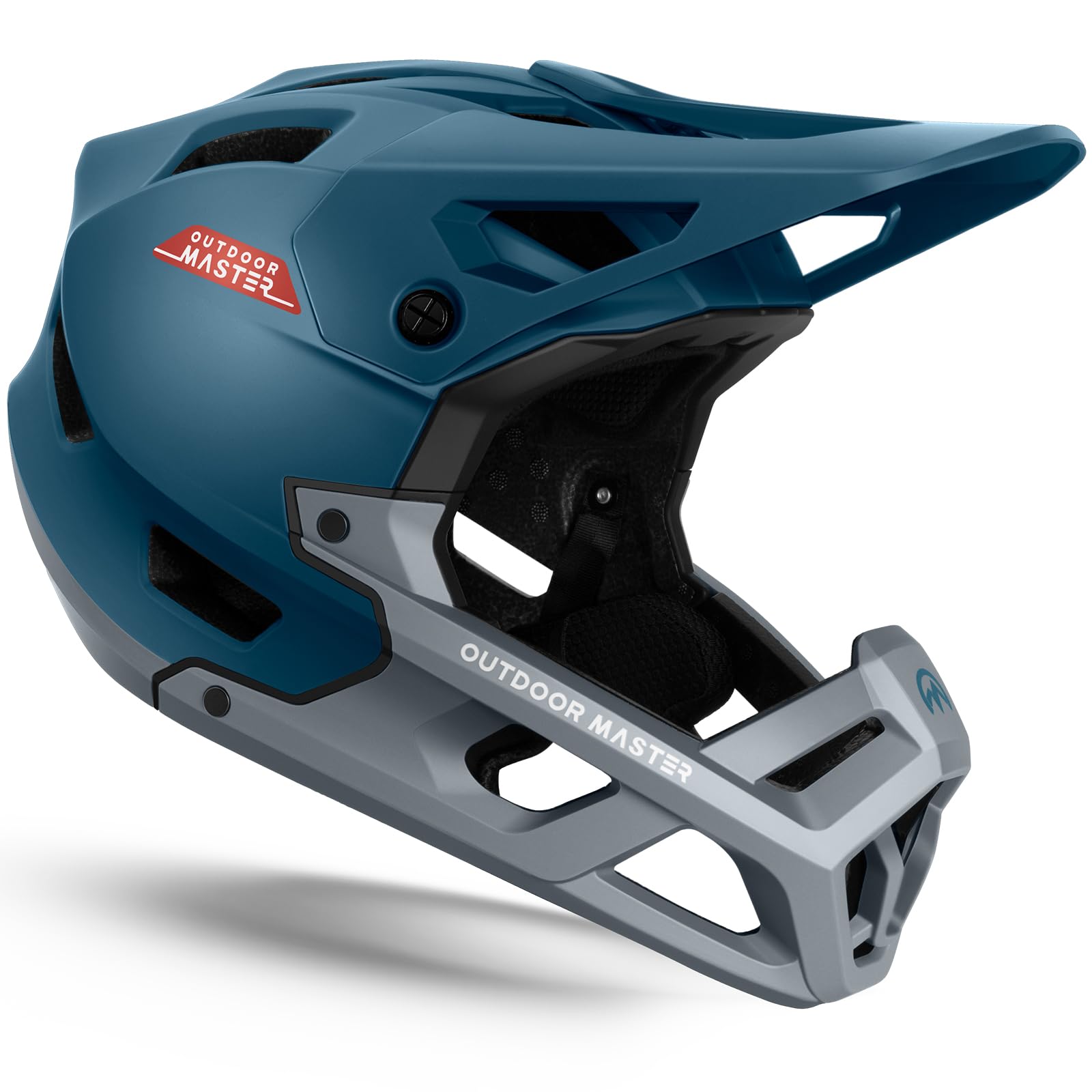 Foto 2 pulgar | Casco Para Bicicleta De Montaña Outdoormaster Grizzly Azure Blue M - Venta Internacional.