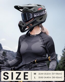 Foto 6 | Casco Para Bicicleta De Montaña Outdoormaster Grizzly Slate Grey, Tamaño Grande - Venta Internacional.