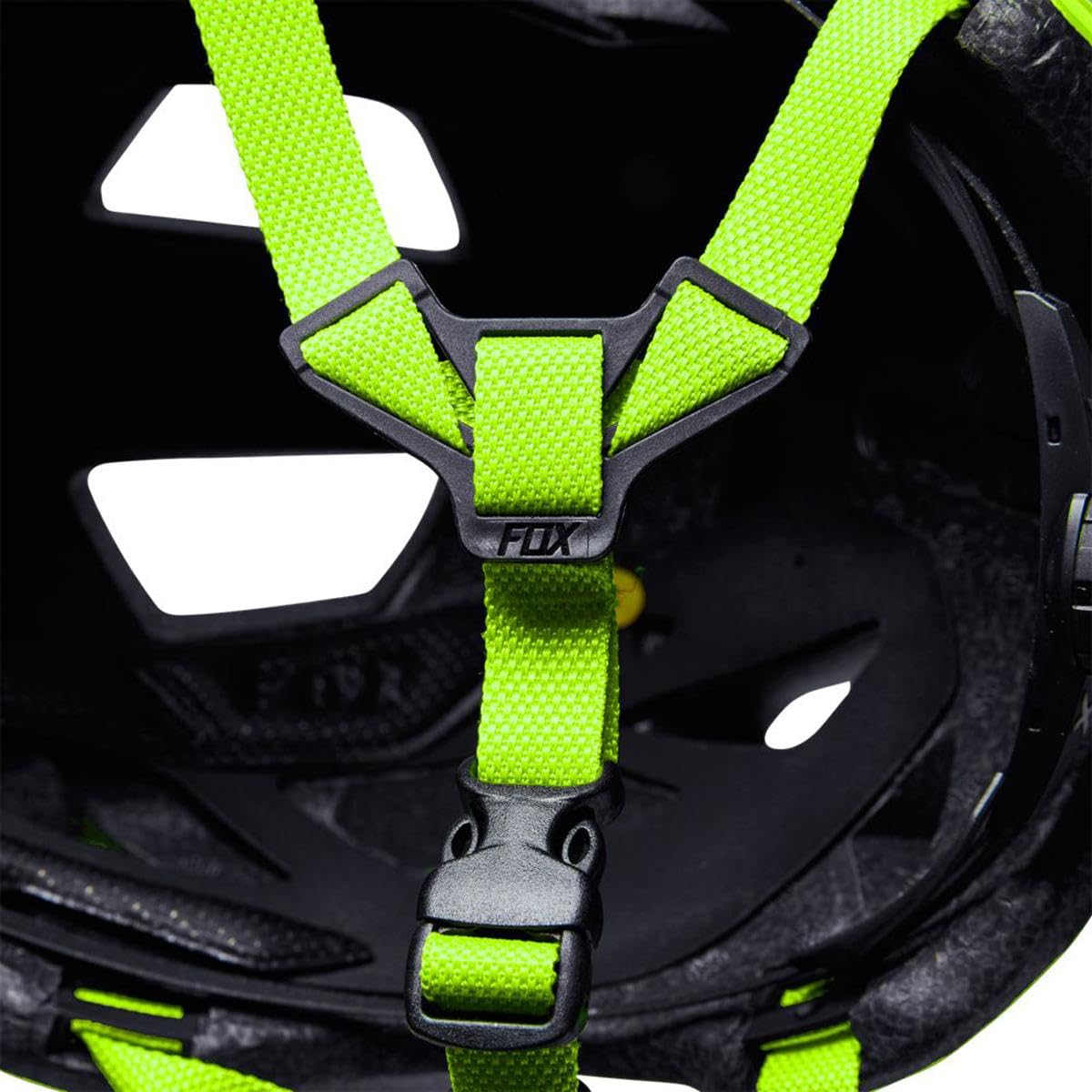 Foto 7 pulgar | Casco De Bicicleta De Montaña Fox Racing Mainframe Trvrs Flo Yellow - Venta Internacional.